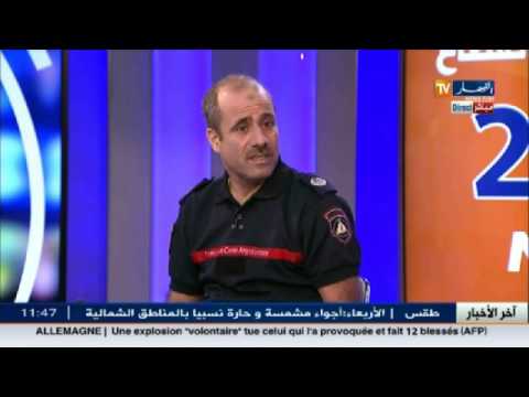 بالفيديو حوار صحافي مع الرائد رابح بن محي الدين على قناة النهار