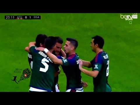 شاهد تعادل فريقي أتلتيك بلباو وأوساسونا بهدف لكل منهما في الدوري الاسباني