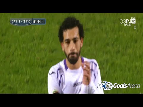 محمد صلاح يسجل أول أهدافه مع فيورنتينا الإيطالي