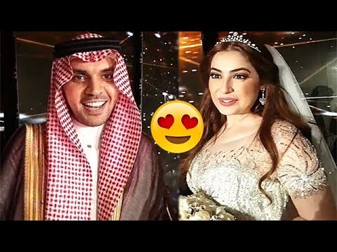 شاهد حفل زفاف رؤى الصبان وحمود الفايز الاسطوري كامل