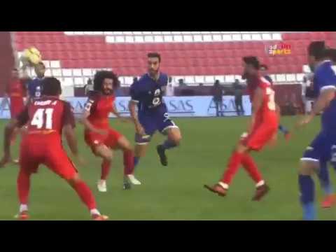 شاهد  هدف الأهلي الأول في شباك الفجيرة الإماراتي