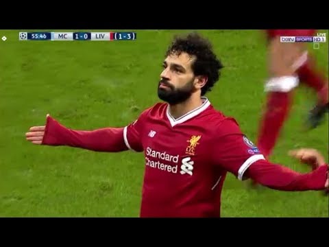 شاهد  هدف محمد صلاح فى مرمى مانشستر سيتى