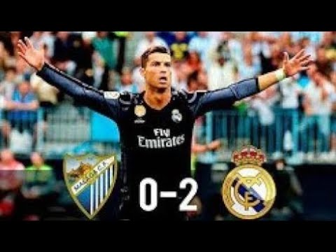 شاهد أهداف مباراة ريال مدريد أمام مالاجا في الليغا