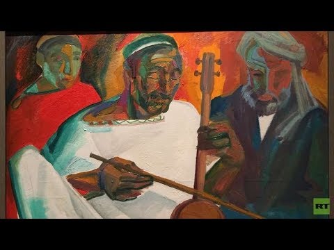 شاهد فنان أبدع في رسم مُدن طاجكستان يرفض دعوات عالمية