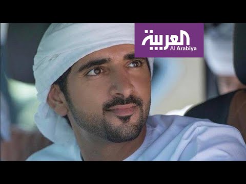 شاهد إبل تلاطف ولي عهد دبي في فيديو طريف