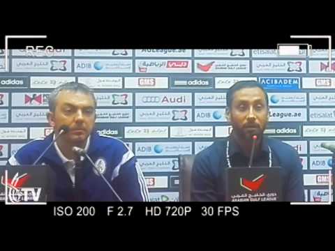 فيديو سامي الجابر يوجه الشكر للاعبيه عقب الفوز على عجمان