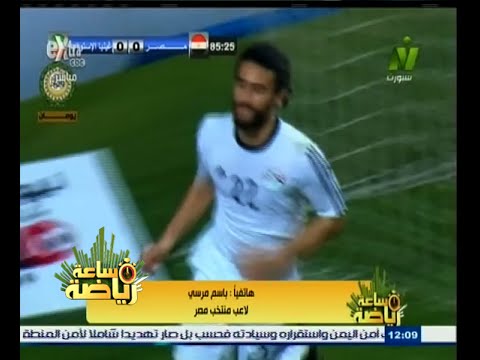 فيديو باسم مرسي يُبدي سعادته بالأجواء بين لاعبي المنتخب والمحترفين