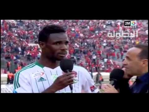 بالفيديو مهاجم الرّجاء يعد جماهيره بالفوز بالدوري المغربي