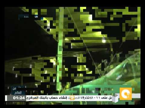 شاهد طائرات التحالف تقصف مواقع للحوثيين وصالح