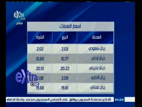 شاهد أسعار الذهب والعملات الأجنبية بالجنيه