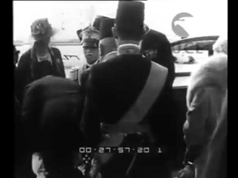 شاهد استقبال ملك إيطاليا في الإسكندرية عام 1933