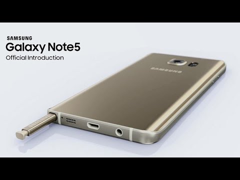 شاهد سامسونغ تكشف رسميًا عن galaxy note 5 الجديد