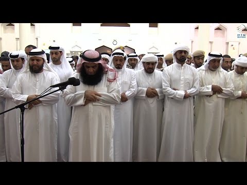 شاهد حاكم عجمان وولي عهده يؤديان صلاة الجنازة على جثمان علي حسن الحمادي