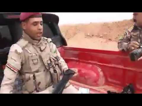 شاهد نقل رواتب داعش عبر الصحراء