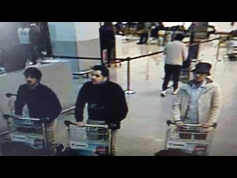 footage may show brussels airport bombers