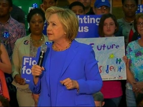 clinton slams trump on economy nuclear weapons