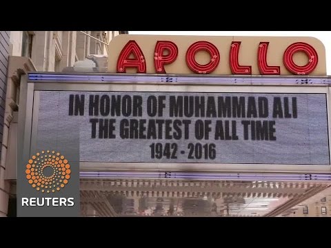 harlem fans pay tribute to muhammad ali