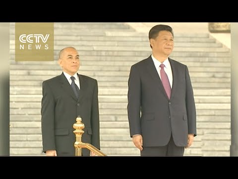 president xi meets cambodian king in beijing