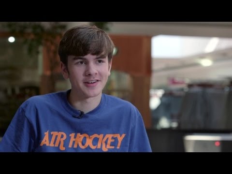 the worlds youngest air hockey champion