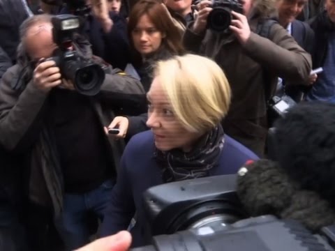 prosecutors arrive to question assange