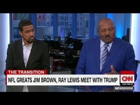 jim brown on donald trump he has my admiration