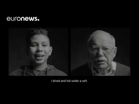 what have child refugees 80 years apart got in common