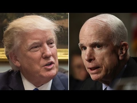 trump attacks mccain