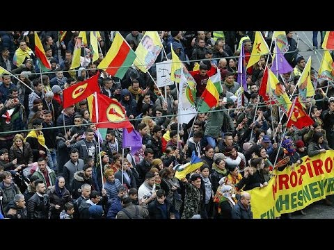 antierdogan protest in frankfurt