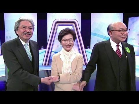 hong kong chief executive race