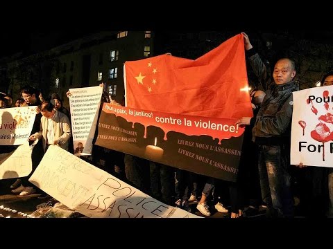 protests over police shooting of liu shaoyao