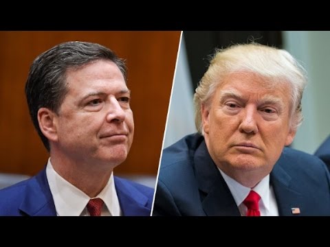 trump surprised at backlash from comey firing