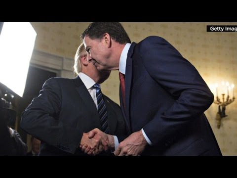 comey was disgusted by trump hug