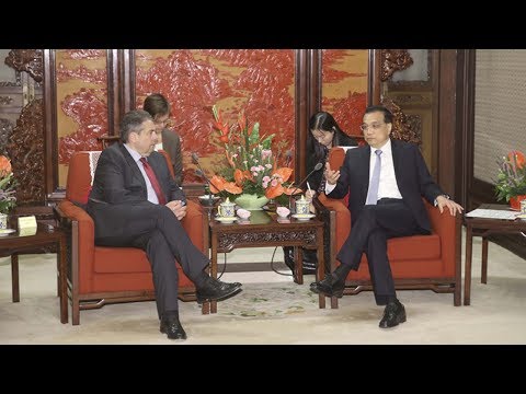 chinese premier and german vicechancellor