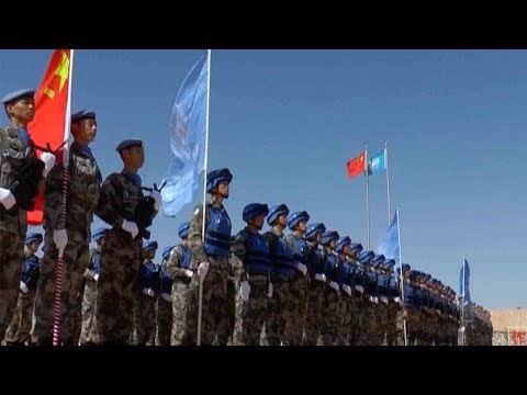 fourth batch of chinese peacekeepers return