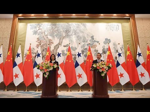 china panama sign joint communique