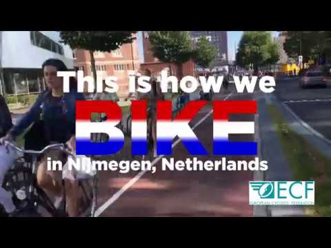 bike ride in nijmegen the netherlands