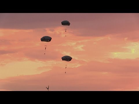 footage nato allies take part in a massive military exercise