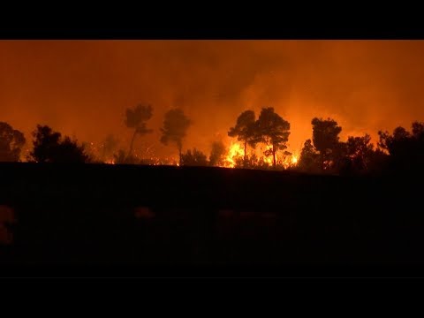 greece wildfires paradise becomes hell