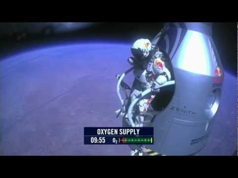 felix baumgartner space jump world record 2012