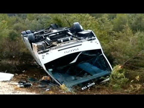 driver loses control of vehicle carrying chinese tourists