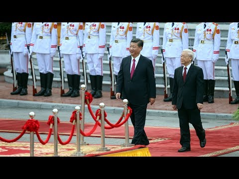 vietnam holds welcoming ceremony