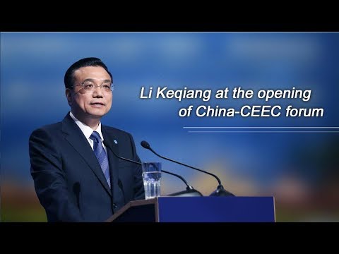 li keqiang at the opening