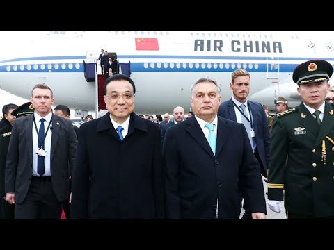 premier li arrives in hungary