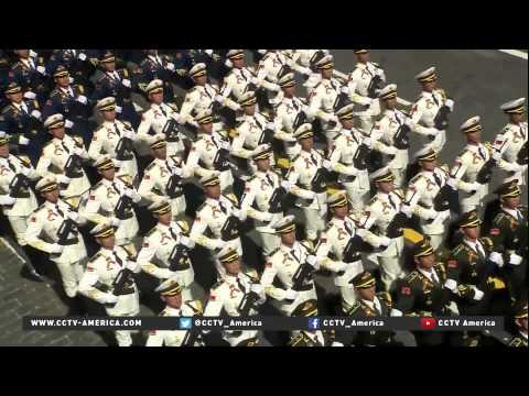 chinese guard of honor displays discipline and spirit