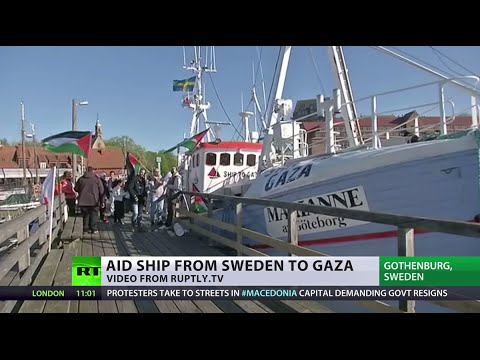 freedom flotilla heads to palestine israeli stance