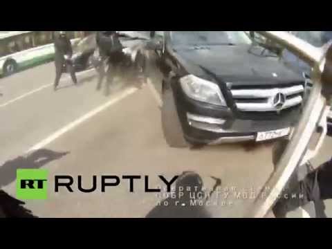 gta style shootout with 7m robber gang in moscow