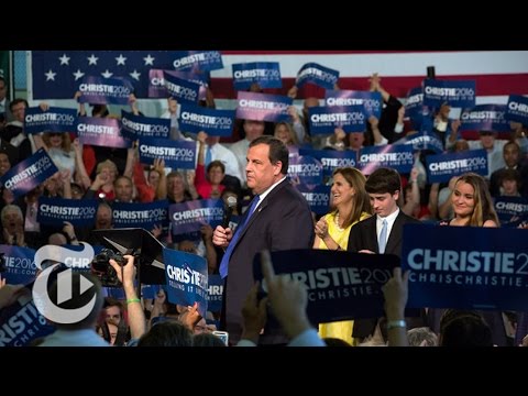 chris christie announces presidential bid