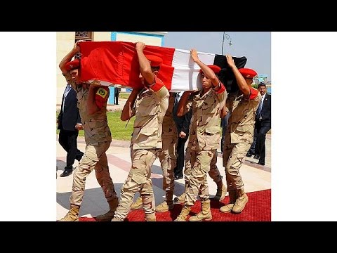 military funeral held for egypts top prosecutor