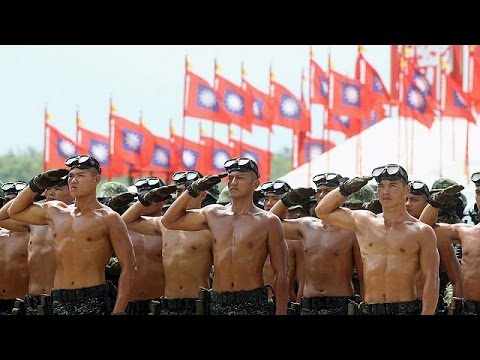 taiwan defies china with wwii commemoration parade