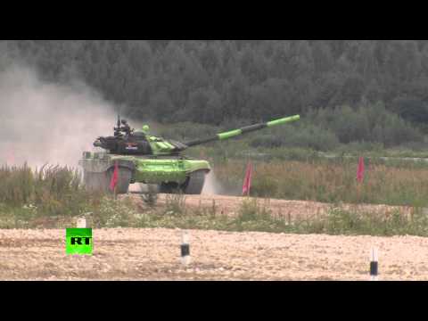 russia takes first place in stunning tank biathlon final